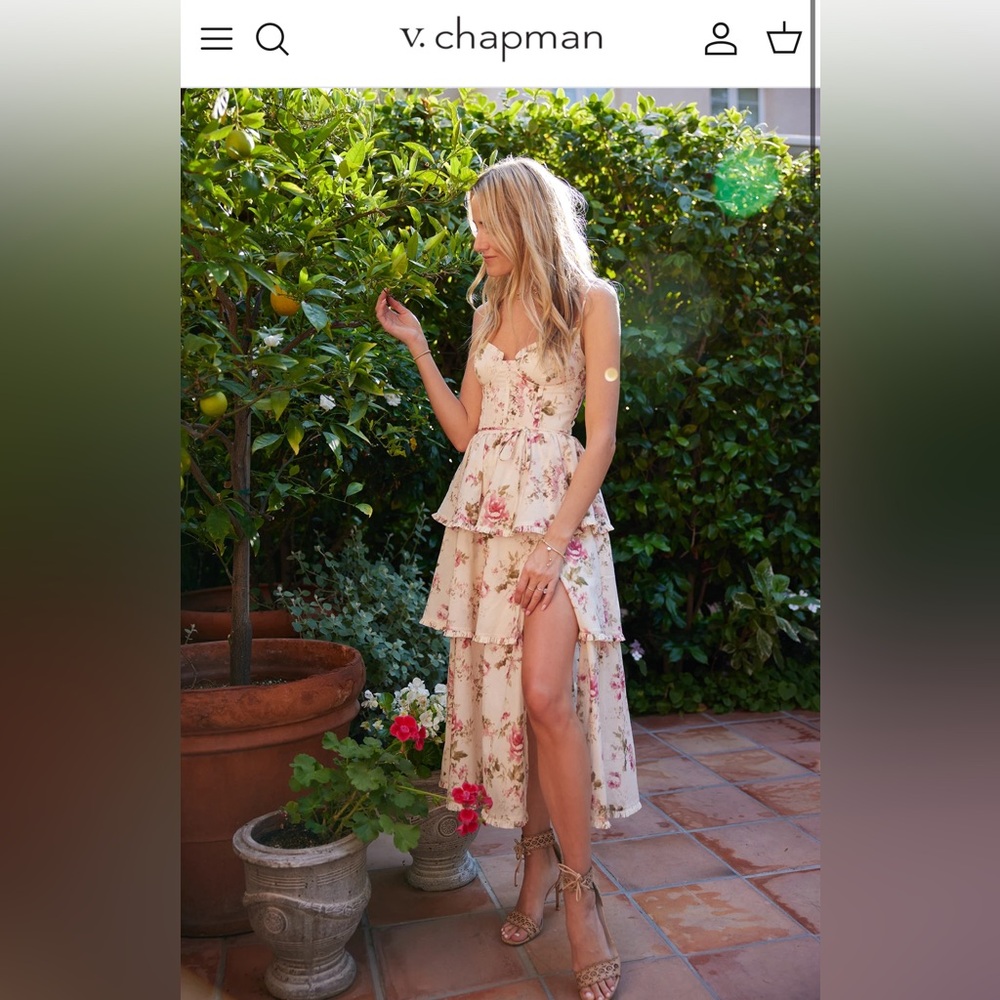 V. Chapman: The Margherita Dress in English Rose